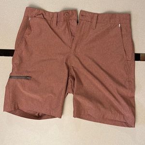 Flag & Anthem Shorts - Red - 32W - 7” inseam